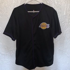 LA Lakers Button Up Jersey